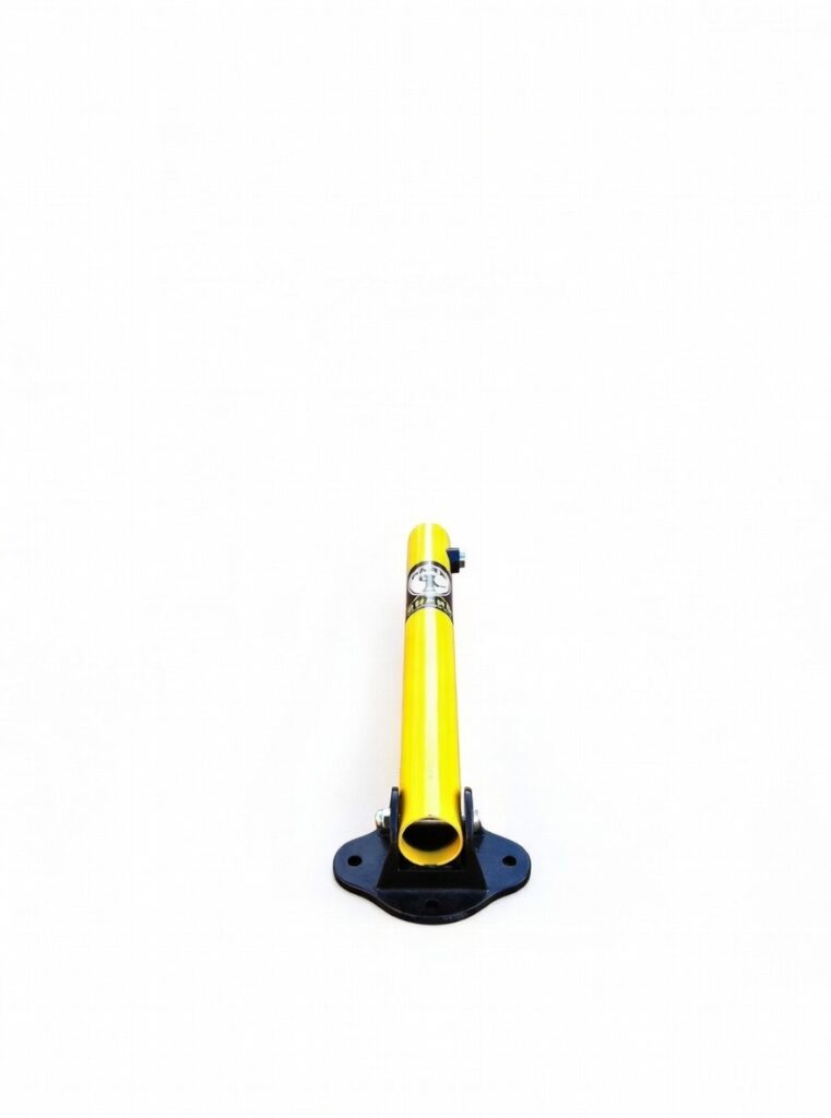 Parkguard Manual Parking Columns are designed to prevent unauthorized use of parking bays.