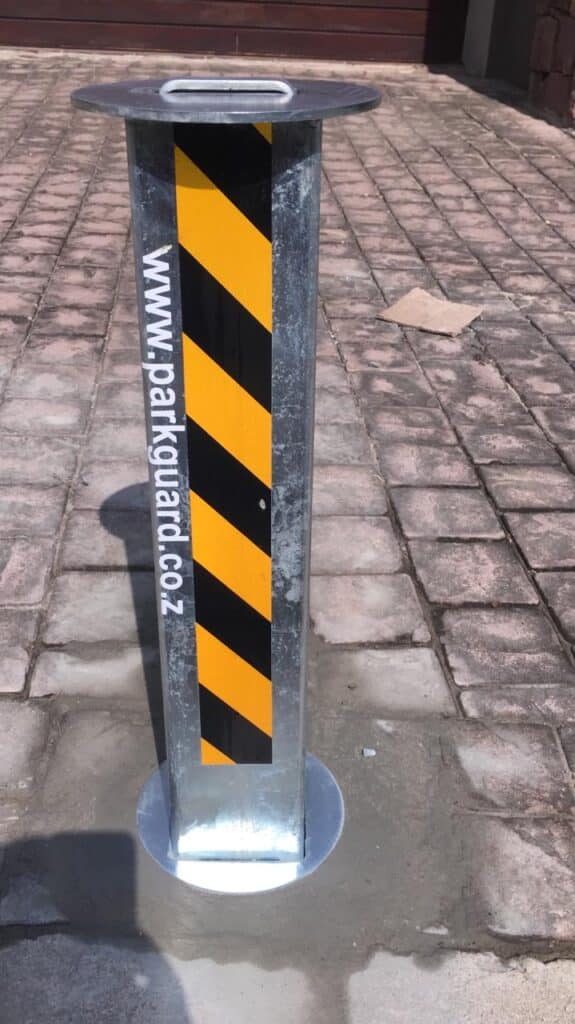 Telescopic Bollard Installed
